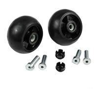 Kit de roue de mesure fiable AM125172 en plastique compatible avec AM124706 210300 pour un suivi précis de la distance dans les projets en plein air (2 pièces)