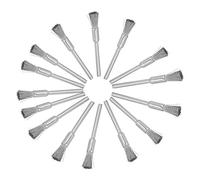 Kit de roue de polissage avec brosse métallique en acier |15 pièces accessoires de mini-outils pour meuleuse |Tige de 3 mm pour l'entretien du métal/bois/pierre |Abrasion - ((3*5mm Pen type)