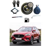 Kit de roue de secours 16" D'ANGELO 1988 compatible avec Mg Zs Essence avec Cric, Clé et Sac 125/90r16