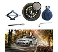 Kit de roue de secours 18" compatible avec BMW X4 G02 avec Cric t Sac (2018>) 135/80R18