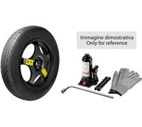 Kit de roue de secours en aluminium diamètre 18 pour voitures avec kit de réparation