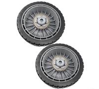 Kit de roue de tondeuse à gazon pour Honda HRR216/HRS216/HRT216-8 x 5,1 cm avec engrenages d'entraînement et ressorts (convient pour 42661-VE2-800) (2 roues arrière)