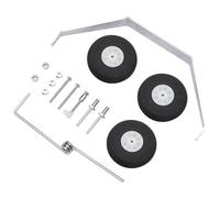 Kit de roue de train d'atterrissage principal en aluminium pour avion RC Cessna 182 pièces de rechange 40 tailles ARF PNP
