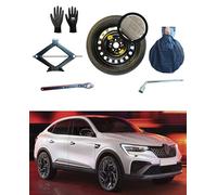 Kit de roue d'escorte 16" compatible avec Renault Arkana avec Cric ants et Sac
