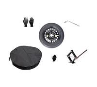Kit de roue d'escorte 17" compatible avec Subaru XV avec Cric, Clé, Vis, Gants et Sac 135/90R17