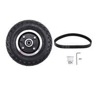 Kit de roues de skateboard électrique 200 x 50 mm pour longboard tout-terrain