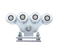 PNI Kit de roues pour portail autoportant RPA200 Hauteur max. 210 cm Argenté
