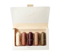 Kit de rouge à lèvres mat, Mini capsule, 5 pièces, longue tenue, velours mat, hydratant, lisse, imperméable, cosmétique peut fonctionner correctement et savoir que les gens en ont besoin.