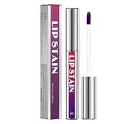 Kit de rouge à lèvres rouge foncé - Teint longue durée - Couleurs colorées - Nonstick Cup Tear Off - Maquillage pour femme - Longue durée (C, taille unique)