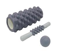 Kit de Rouleau de Massage,Récupération musculaire post-entraînement - Rouleaux pour massage musculaire,Pour la Musculation, Yoga, Pilates, Utilisation à Domicile, Voyage, Appartement, Équipement de Fi