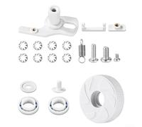 Kit de rouleau de rechange pour nettoyeur de piscine Polaris 280 et 180 avec arbre pivotant, construction ABS pour un fonctionnement fluide