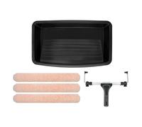 Kit de rouleaux à peinture ROLLINGDOG 5 pièces 18 pouces - Plateau à rouleaux à peinture 18 pouces, rouleau à peinture large 18 pouces, manchons