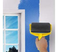 Kit de Rouleaux de Peinture - FACIL'ROLLER - Réservoir Intégré - Système Anti-Eclaboussure - 1L Doseur