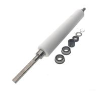 Kit de rouleaux de platine G41011M compatible avec Zebra 105SL Plus 110Xi3 110Xi4 - Pièce de rechange en caoutchouc anti-âge pour alimentation stable d'étiquettes industrielles pour imprimante de
