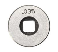 Kit de rouleaux d'entraînement pour soudeurs Mig 25 mm de diamètre 0,80,9 mm/0,030 roue en acier pour modèles Clarke Sip Draper Sealey Argenté