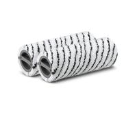 Kit De Rouleaux En Pierre Gris For Nettoyage Robuste Des Sols Durs, Compatible Avec Karcher, FC3 FC7 Premium FC5 2 055-021 0 Nettoyage En Profondeur(2pcs)