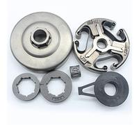 Kit de roulement à aiguilles for tambour d'embrayage, engrenage à vis sans fin, for Husqvarna, pièces de tronçonneuse 372XP 365 371 372 362 avec jantes de pignon 3 8 7T 8T
