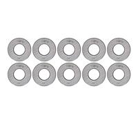 Kit De Roulement À Billes De Poussée De Haute Qualité Durable Unique Direction Palier Ensemble pour Grue Crochet Pompe À Eau Vérins 10Pcs Roulement En Acier (51202)