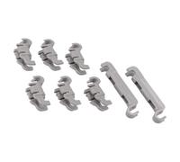 Kit de roulement de panier inférieur de lave-vaisselle en plastique compatible avec Siemens 00611472