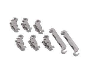 Kit de roulement de panier inférieur de lave-vaisselle en plastique compatible avec Siemens 00611472