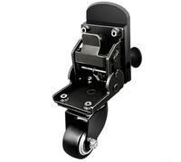 Kit de roulement de roue avant Packout Toolbox avec roulettes en acier de 7 mm d'épaisseur, bandes de roulement en caoutchouc silencieuses et design pliable pour les besoins d'expédition réglables