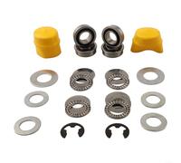 Kit de roulement de roue avant pour tondeuses à gazon autoportées avec tous les composants nécessaires pour M123811 AM127304 M143338 9040H