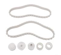 Kit de roulement et de piste pour nettoyeur de piscine Hayward avec courroie RCX23002 et roulements RCX26000/26001/26002/26005, 7 pièces de rechange
