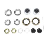 Kit de Roulement pour Essieu de Remorque 3500LB L44610/L68149 Faible Bruit Double Joint d'Étanchéité Longue Durée de Vie (-/16 à -3/8 pouces) Compatible Bateaux et Caravanes
