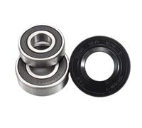 Kit de roulements 6203RZ 6204RZ D25 50.75 avec joint d'huile for lave-linge - Pièces de rechange