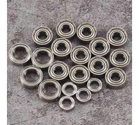 Kit de roulements à billes 20 pièces pour Tamiya TT01 TT-01 TT01D TT01E TT01R DF02 1/10 RC Car Upgrade Parts