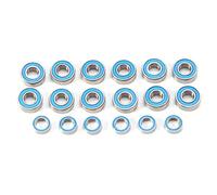 Kit de roulements à Billes scellés en Caoutchouc, 18 pièces, for Tamiya M-05 M-06 M05 M06 RC Dancing Rider, pièces de Mise à Niveau, Accessoires
