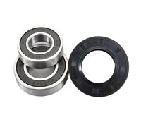 Kit de roulements avec joint d'huile for machine à laver, 1 pièce, 6205RZ 6206RZ D35 65.55 D37 66, pièces de rechange(6205RZ 6206RZ D37)