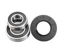 Kit de roulements avec joint d'huile for machine à laver, 1 pièce, 6205RZ 6206RZ D35 65.55 D37 66, pièces de rechange(6205RZ 6206RZ D35)