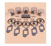 Kit de roulements et Segments Piston 38 mm, 5 Jeux, for tronçonneuse MS180 MS180C MS 180 018, Moteur 11300302004