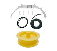 Kit de roulements for sèche-linge WE49X20697, roulement supérieur WE3M26, feutre tambour WE9M30, courroie WE12M29, patin WE1M1067, WE12X83. Facile à utiliser
