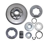 Kit de roulements, rondelles et pignon d'embrayage for tronçonneuse 038 MS380 MS381 (références 1119, 0007 1003)