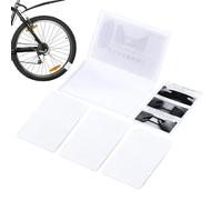 Kit De Rustine Pneu Vélo - Rustines Entretien Roue Bicyclette,Kit D'Entretien Pour Pneu De Vélo | pour Réparation en Bord de Route, Extérieur, Navette et Aventure Urbaine