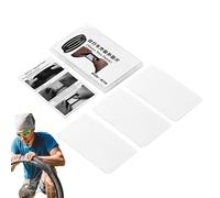 Kit De Rustine Pneu Vélo, Rustines Maintenance pour Roue Bicyclette, Set De Maintenance Rapide Pour Pneu, Pour Voyage Sur Le Bord De La Route, Déplacement Quotidien, Atelier, Garage, Autoroute, Aventu