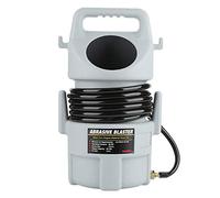 Kit de sablage pneumatique portable avec tuyau de 4,5 m et entonnoir pour petites et moyennes opérations - Capacité de 22,7 kg - 120 PSI, Default, perles