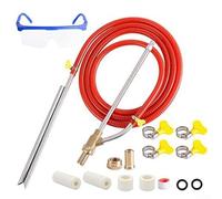 Kit de sablage pour nettoyeur haute pression, 5 000 psi, abrasif humide, accessoire de sablage, nettoyeur haute pression pour enlever la rouille, les graffitis, la peinture