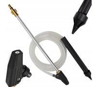 Kit de sablage Rosfix avec raccord en laiton pour Bosch, Makita, Michelin, AR, Macallister, Black&Decker | tuyau de 3m, lance de 460mm, buse en céramique