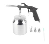Kit de Sableuse, Pistolet à Air comprimé, Kit D'outils de Pistolet de Sablage Portable pour Le Nettoyage par Pulvérisation, Le Polissage du Verre, Les Pièces de Machines