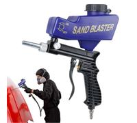 Kit De Sableuse Portable - Pistolet Sablage Pneumatique Avec Buses, | Équipement Sablage Décapage Rouille Peinture Vernis, Nettoyage Restauration Meubles Bois Métal, Domestique Et Pro