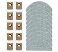 Kit de sacs d'aspirateur de rechange pour Hoover HG4 pour Hydro Pro | Lot de 10 sacs d'aspirateur compatibles avec HG4 pour Hydro Pro, haute capacité d'aspiration, mélange de microfibres