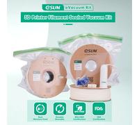 Kit de sacs de rangement ESUN pour bobines de filament d'impression 3D (silk PLA, PETG, TPU) - Scellés sous vide pour garder au sec et éviter l'humidité eBOXLiteVacuumKit