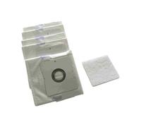 Kit de sacs pour aspirateur - THOMAS - 787412 - 5 sacs + 1 filtre - Compatible EASY POWER - Mixte
