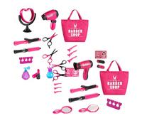 Kit De Salon pour - Mini Outils De Maquillage pour Cheveux, Accessoires De Beauté pour Jeu De Rôle, De Coiffure Mignon, Ensemble De Jeu d'apprentissage | Mini Kit De Coiffeur Conçu pour Am