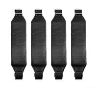 Kit de sangle d'épaule de rechange pour souffleur à dos 511758401 compatible avec les souffleurs à dos Ebz8500 Ebz7500 Ebz6500 - Lot de 4 harnais en nylon - Noir - Accessoire de jardin robuste pour