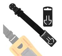 Kit de Sangle Magnétique, Ensemble de Crochets Magnétiques à Boucle Suspendue Accessoires de Kit de Suspension pour Multimètre Numérique Fluke (Noir)