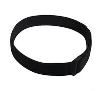 Kit de sangles de couverture de piscine résistant au vent pour hors sol (3 | Longueur réglable, design coupe-vent, s'adapte aux piscines à cadre, maintient la housse surélevée, matériau en nylon noir